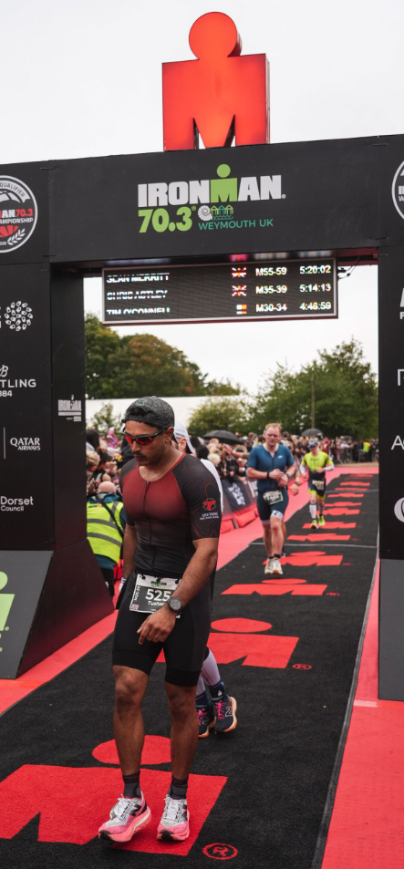 Tushar Patel - Ironman 70.3 Weymouth